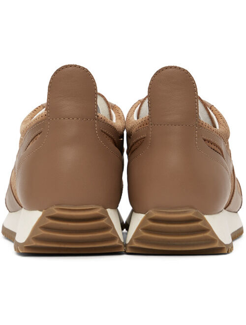 rag & bone Brown Retro Runner Low-Top Sneakers