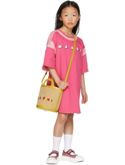 Kids Pink Logo Dress