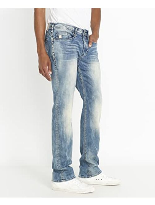 Buffalo David Bitton Men's Relaxed Straight Driven Jeans