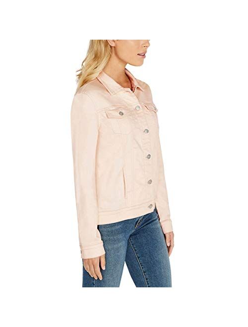 Buffalo David Bitton Womens Knit Denim Jacket