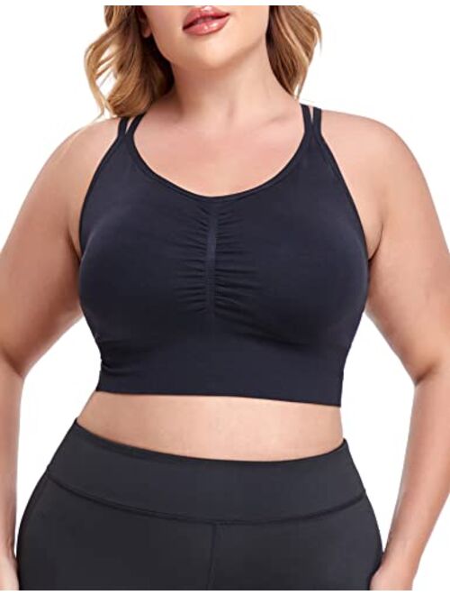 Layla's Celebrity Sports Bras for Women Plus Size Sports Bra Comfortable Bralette