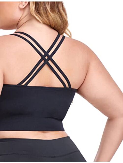 Layla's Celebrity Sports Bras for Women Plus Size Sports Bra Comfortable Bralette