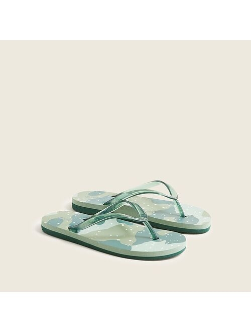 J.Crew Kids' printed flip-flops