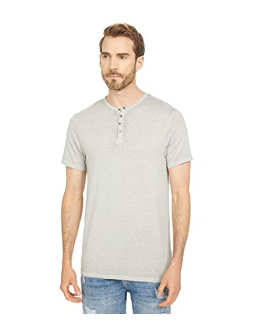 Buffalo David Bitton Men's Short Sleeve Kasum Henley