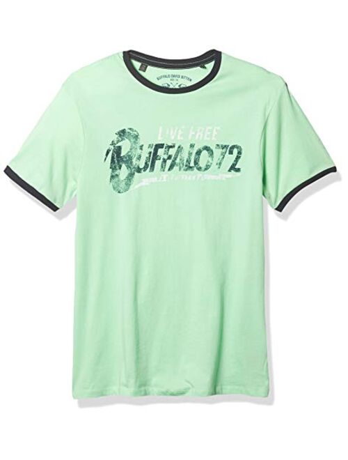 Buffalo David Bitton Men's Short Sleeve Logo Tee