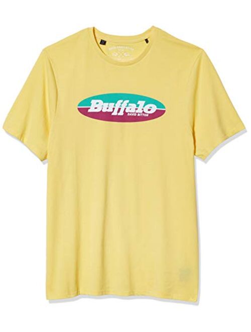 Buffalo David Bitton Men's Short Sleeve Logo Tee