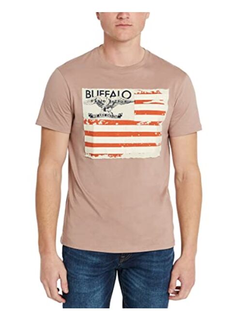 Buffalo David Bitton Men's Short Sleeve Americana Tee