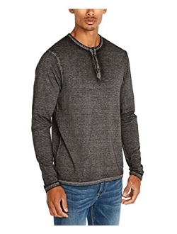 Men's Long Sleeve Henley