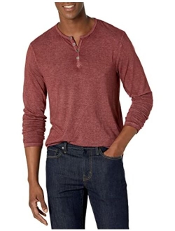 Men's Long Sleeve Henley