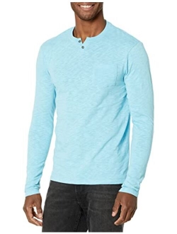 Men's Long Sleeve Henley