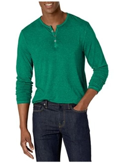 Men's Long Sleeve Henley