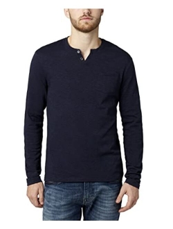 Men's Long Sleeve Henley