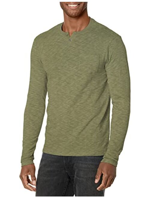 Buffalo David Bitton Men's Long Sleeve Henley