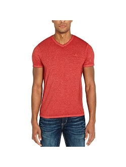 Men's V-Neck Burnout Tee