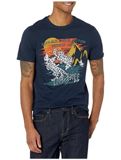 Men's V-Neck Burnout Tee