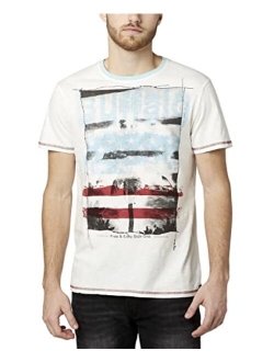 Men's Short Sleeve Crew Neck Graphic Tee