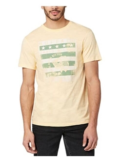 Men's Short Sleeve Crew Neck Graphic Tee