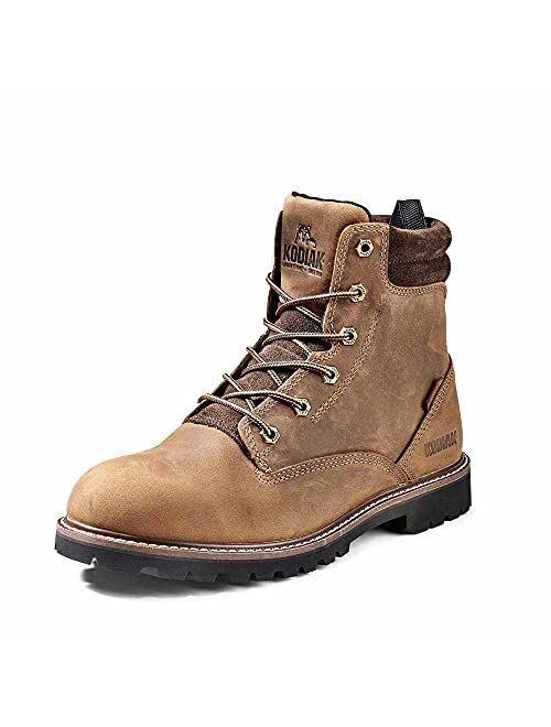 Kodiak Men's 6-inch McKinney Soft Toe Waterproof Industrial Boot