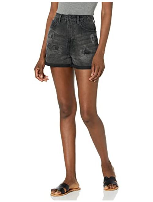 Buffalo David Bitton Women's Joanna Super High Rise Denim Shorts