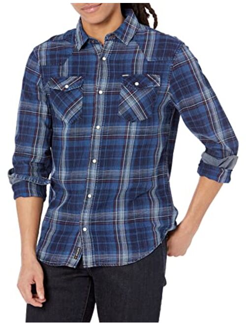 Buffalo David Bitton Men's Long Sleeve Plaid Button Down