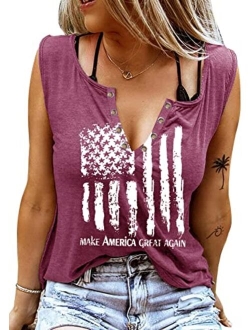 ETCYY Sleeveless V Neck Tank Tops for Women Loose Fit Causal Summer Tie Dye Country Music Ring Hole Floral Printed T Shirt