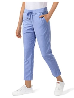 Women's Pants with Deep Pockets 7/8 Stretch Sweatpants for Women Athletic, Golf, Lounge, Work