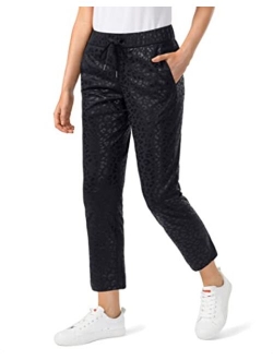 Women's Pants with Deep Pockets 7/8 Stretch Sweatpants for Women Athletic, Golf, Lounge, Work