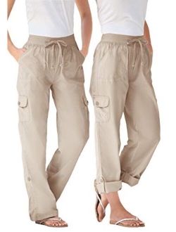 Women's Plus Size Convertible Length Cargo Pant