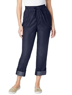 Women's Plus Size Convertible Length Cargo Pant