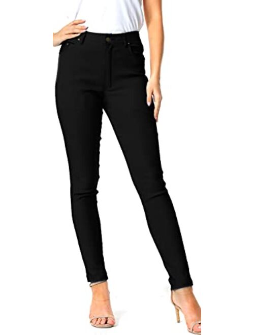 VANGULL Women's Capri Pants Casual Summer Stretch Capris Work Dressy Cropped Pants with Pockets