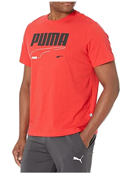 PUMA Men's Rebel Short Sleeve Tee