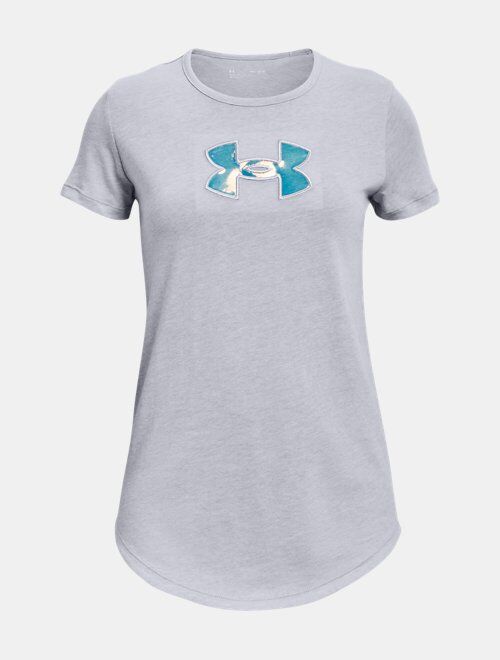 Under Armour Girls' UA Scoop Short Sleeve