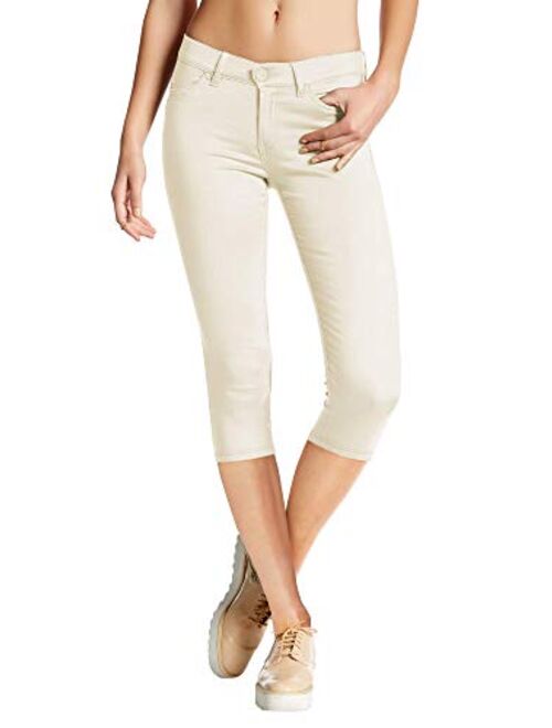 Hybrid & Company Hybrid and Company Women's Hyper Stretch Denim Capri Jeans