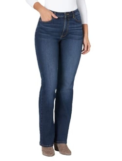 Women's High Rise True Straight Fit Jean