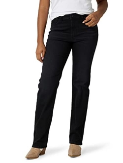 Women's High Rise True Straight Fit Jean