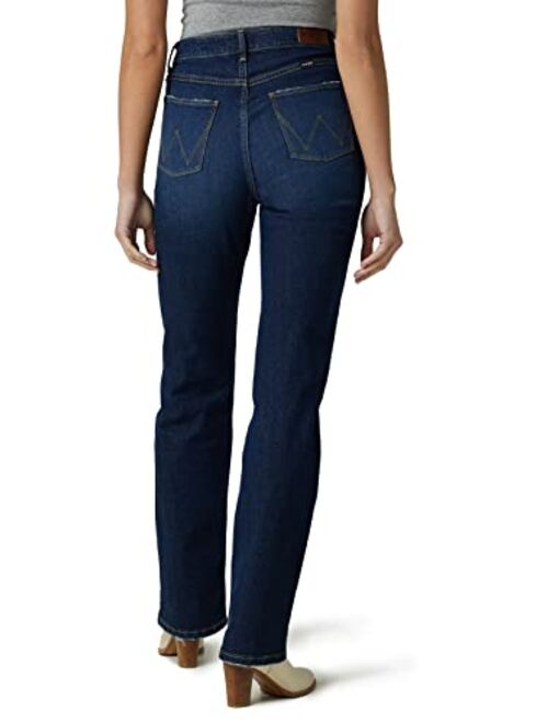 Wrangler Women's High Rise True Straight Fit Jean