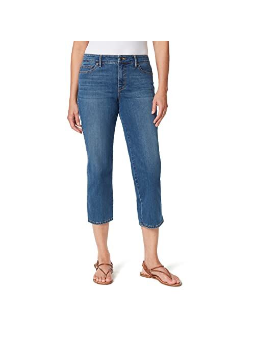 Gloria Vanderbilt Women's Slim Straight Leg Crop Jeans