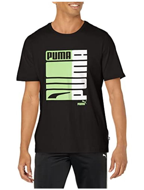 PUMA Men's Graphic Short Sleeve Tee