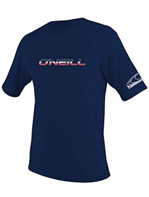 O'Neill Wetsuits O'Neill Men's Basic Skins UPF 50+ Short Sleeve Sun Shirt