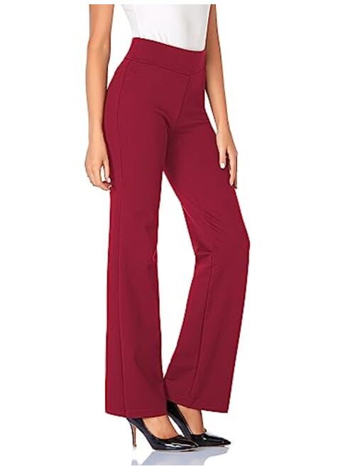 Tapata Women's 28''/30''/32''/34'' High Waist Stretchy Bootcut Dress Pants Tall, Petite, Regular for Office Business Casual