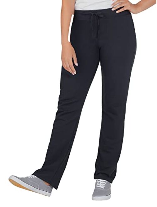 Fruit of the Loom Women's Essentials French Terry Pants and Tri-Blend Tees