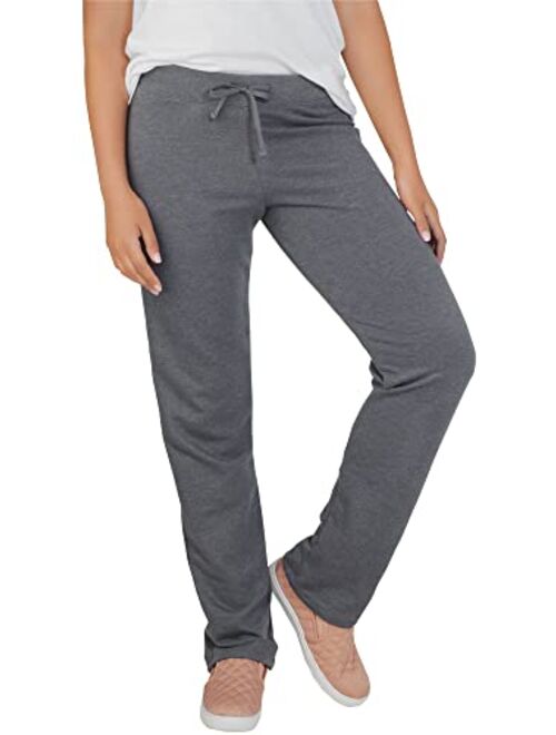 Fruit of the Loom Women's Essentials French Terry Pants and Tri-Blend Tees