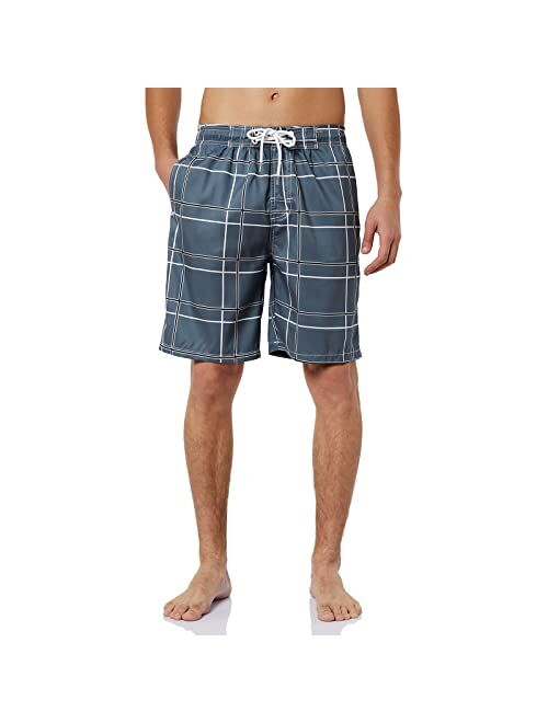 Polo Ralph Lauren KAILUA SURF Mens Swim Trunks Long, Quick Dry Mens Boardshorts, 9 Inches Inseam Mens Bathing Suits with Mesh Lining