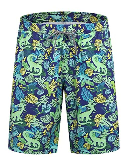 APTRO Men's Swim Trunks 9' Quick Dry Stretch Bathing Suit Beach Swim Board Shorts Swimsuits