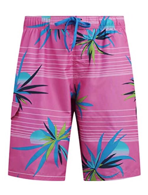 Kanu Surf Men's Mirage Swim Trunks (Regular & Extended Sizes)