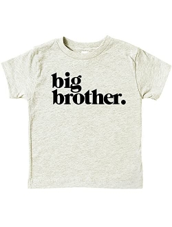 Olive Loves Apple Bold Promoted to Big Brother Sibling Reveal Shirt for Boys Sibling Outfit