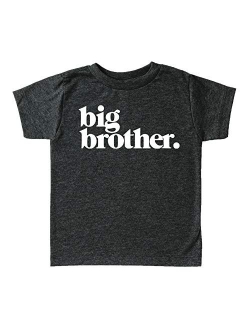 Olive Loves Apple Bold Promoted to Big Brother Sibling Reveal Shirt for Boys Sibling Outfit