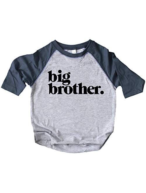 Olive Loves Apple Bold Promoted to Big Brother Sibling Reveal Shirt for Boys Sibling Outfit