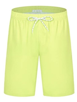 APTRO Men's Swim Trunks Quick Dry Swimwear Beach Short Bathing Suits with Mesh Lining and Pockets