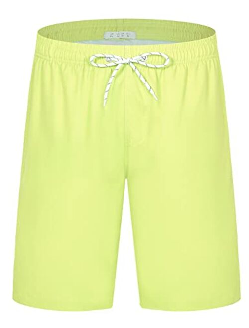 APTRO Men's Swim Trunks Quick Dry Swimwear Beach Short Bathing Suits with Mesh Lining and Pockets